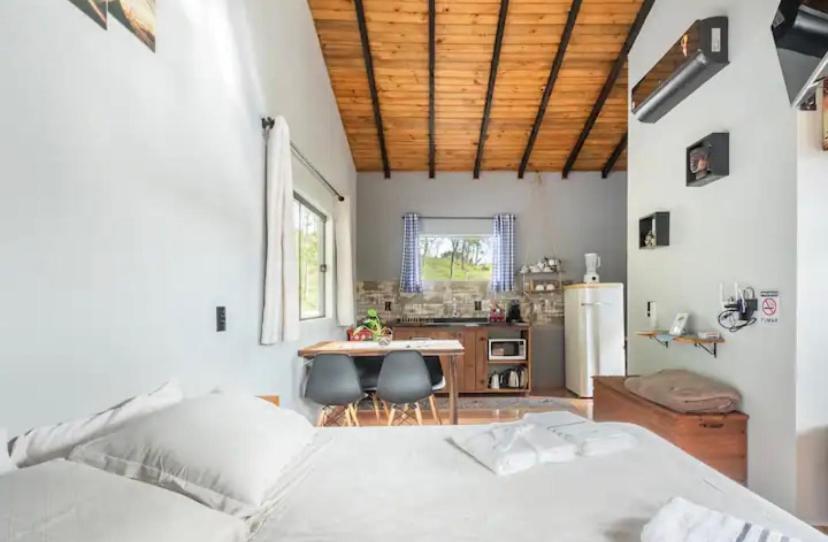 Cabana Sassafras Com Hidromassagem Alfredo Wagner Bagian luar foto