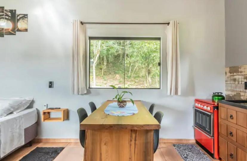 Cabana Sassafras Com Hidromassagem Alfredo Wagner Bagian luar foto